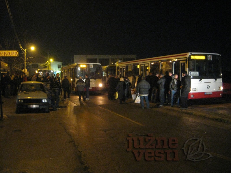 Blokada autobusa Niš