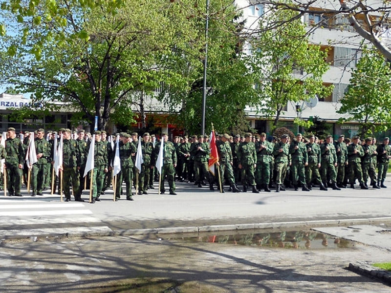 Pripreme Vojske u Leskovcu