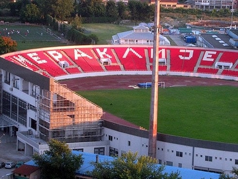 fk radnički Niš stadion čair