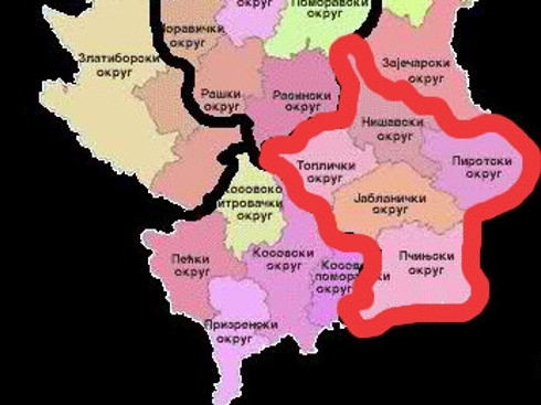 karta juzne srbije Jug Srbije za 30 godina bez pola miliona stanovnika? : Društvo  karta juzne srbije