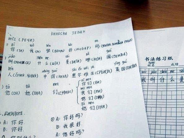aplikacija za dopisivanje kineski studenti