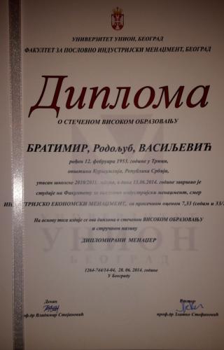 Diploma-Bratimir-Vasiljevic