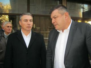 Direktor Milorad Grčić i Boban Džunić, direkotor niškog ogranka EPS-a