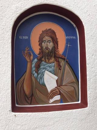Jedna od freski koju je Jovana naslikala; foto: J. S.