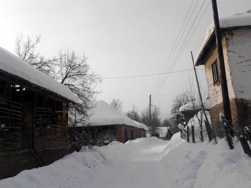 Sneg selo foto Aleksandar Kostic
