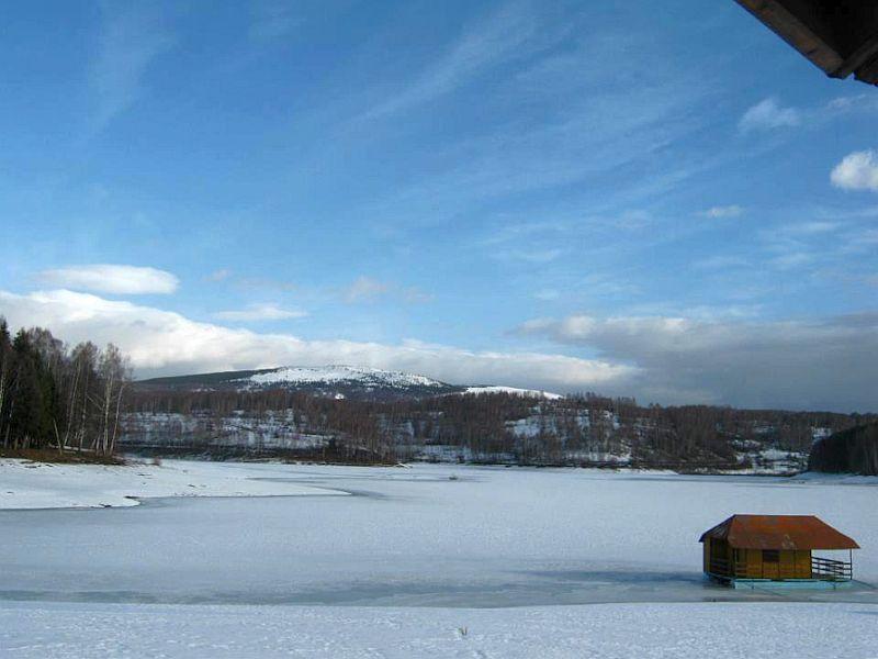 vlasinsko jezero sneg foto i.m.