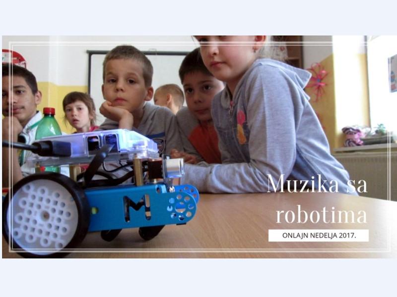 Nagrađena fotografija "Muzika sa robotima"; foto: Elena Stojanović