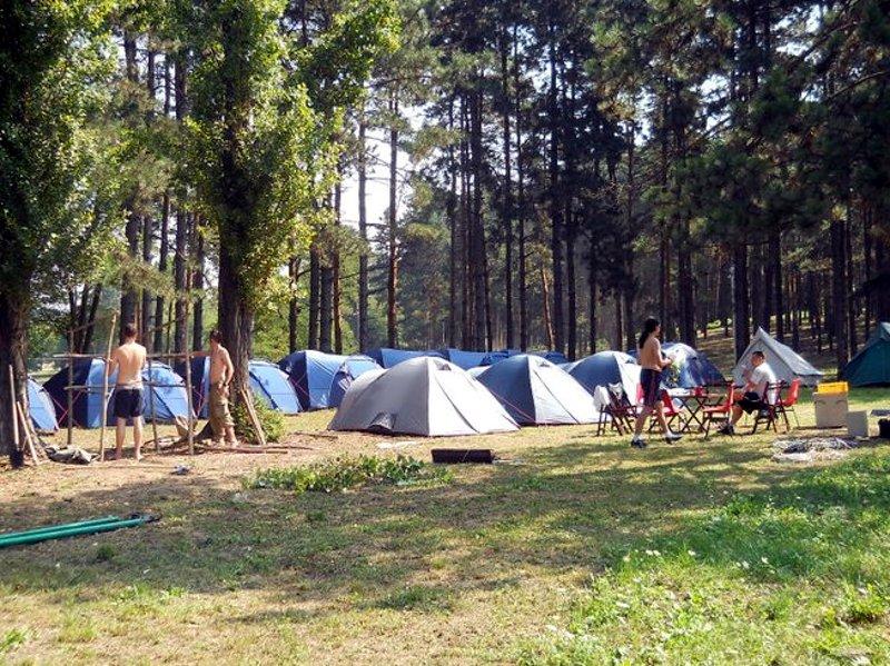Izviđaci Saveza grada Niša u Šapcu na Smotri Srbije, kamp Šar planina