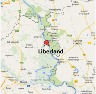 Mapa Liberland