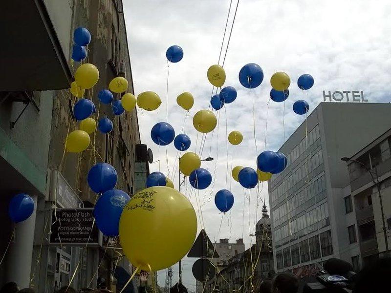 Dan pobede i Dan Evrope pustanje balona