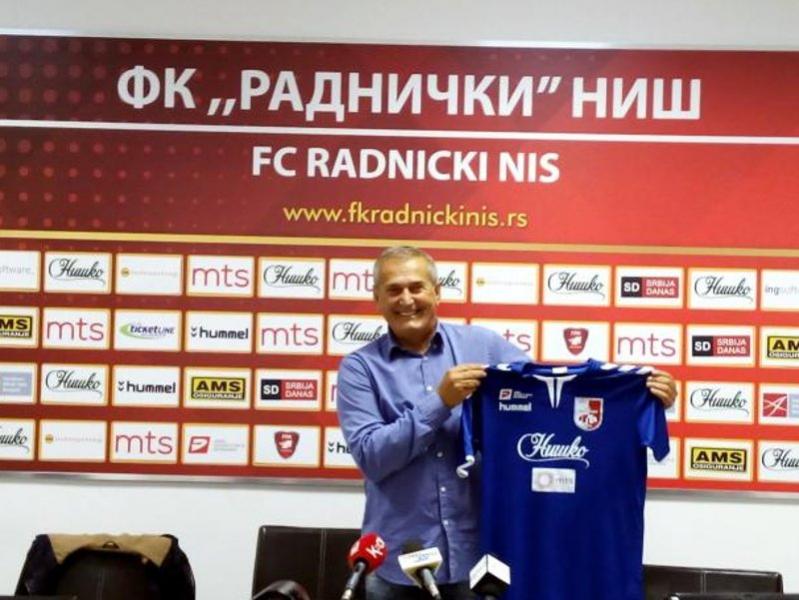Milan Đuričić trener Radnički