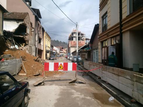 Kosovska ulica klizište foto lj.m.