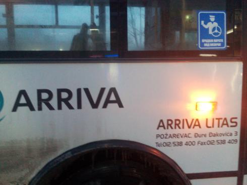 autobus, ariva