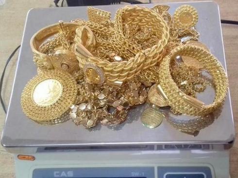 Više od kilograma zlata zaplenjeno
