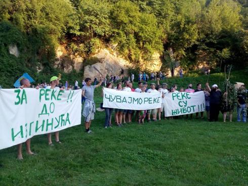 Novi protest protiv izgradnje mini-hidroelektrana