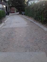 Razrovana ulica nakon radova od strane JP Gradska Toplana