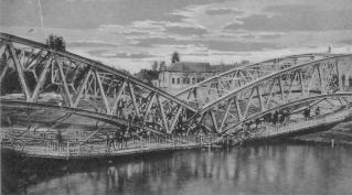 Tvrdjavski-most-porusen-od-Nemaca-12-oktobra-1918-godine