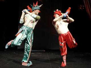 Susret dva klovna iz različitih cirkusa; Foto: Petra Jocić