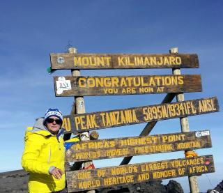 Uhuru pik Kilimandžaro