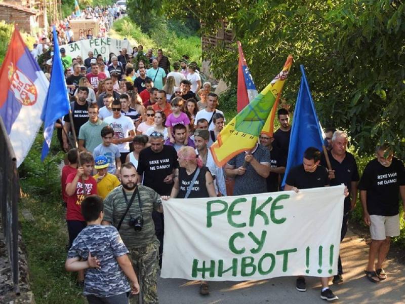 Protest se seli u Beograd