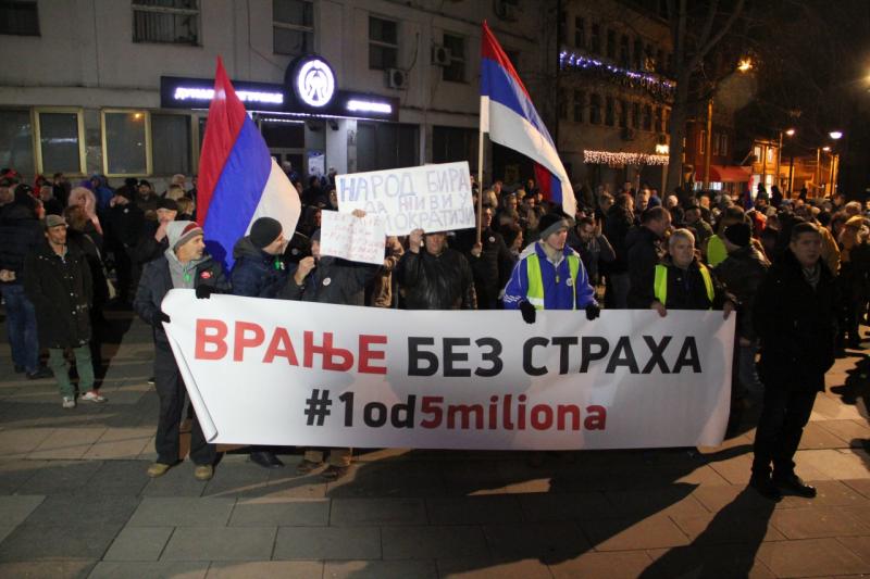 Protest Vranje