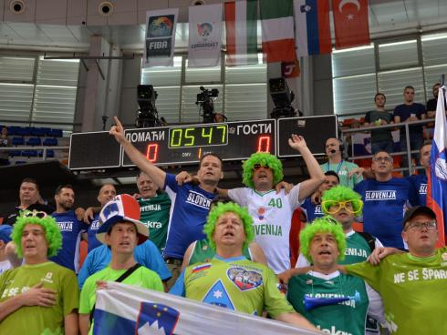 Navijči Slovenija Evropsko prvenstvo za košarkašice 2019 Niš Čair