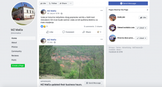 Mesna zajednica Malča Fejsbuk