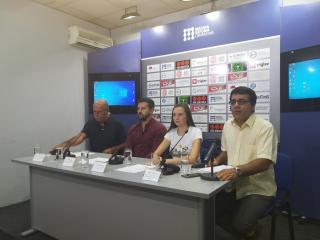 Slobodan Gejo, Nenad Rokvić, Jelena Đorđević i Dejan Milošević foto Južne vesti Milica Jovanović
