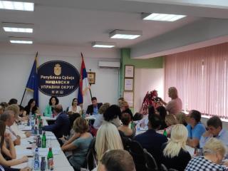 Nišavski upravni okrug sastanak 