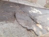 Skinut asfalt u Kovanlučkoj ulici