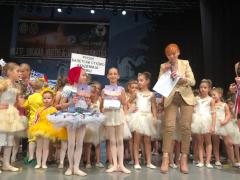 Balerine Balkanska olimpijada umetnosti i plesa foto Ruski baletski studio Akademija Niš