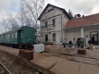 Rekonstrukcija zeleznice 10 decembar 2019; foto: A. Kostic