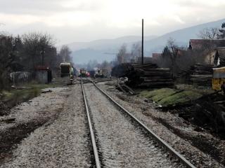 Rekonstrukcija zeleznice 3 decembar 2019; foto: A. Kostic