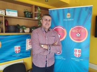 Vladica Tošić predsednik je Fudbalskog saveza grada Pirota