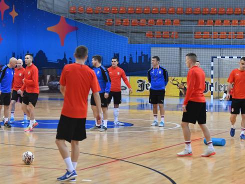 Reprezentacije Srbije u futsalu trening januar 2020 2 foto Južne vesti Vanja Keser
