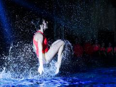 Svetosavski bal na vodi 2020 sinhrono plivanje 