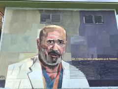 Mural dr Lazic 1; foto: Strahinja Jovanovic
