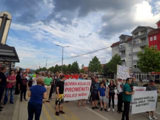 Protest Pantelej; foto: G. B