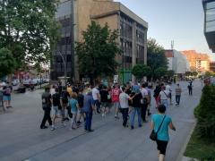 protest Vranje 3 jul 2020; foto: JV-M. D