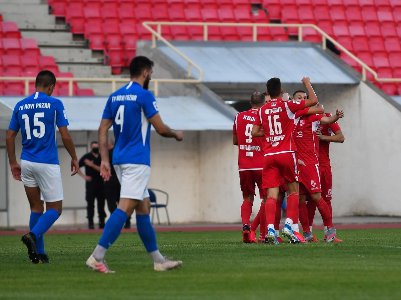 FK Radnički slavio na tradicionalno neugodnom gostovanju ekipi Novog Pazara