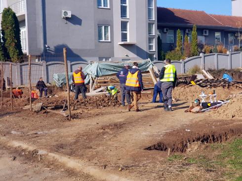 Gradilišta nalazišta Niš 1, novembar 2020; foto: Đ. M