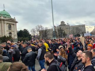 Protest muzičara - Beograd