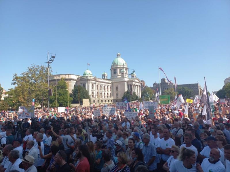 Ekološki protest Beograd