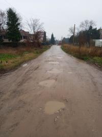 Blato u ulici Jesenjinova jer nema asfalt