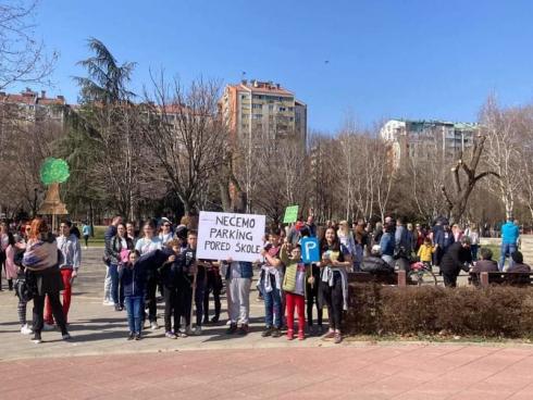 Protest - Osnovna škola "Sveti Sava"