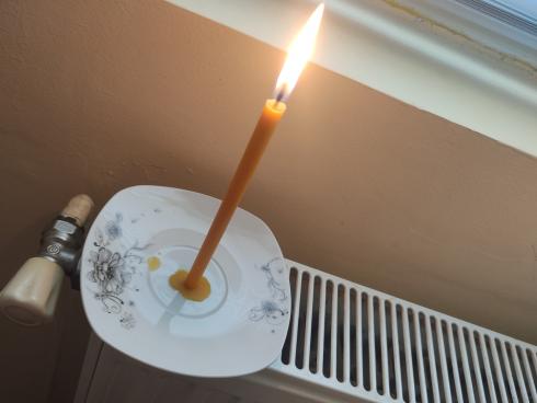 Radijator sveća grejanje struja