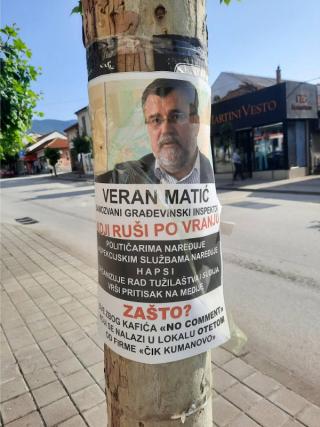 Veran Matić - plakat Vranje