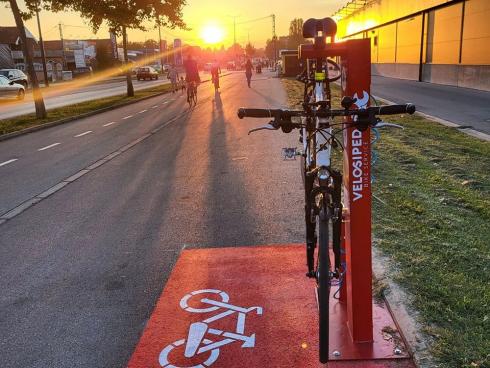 servisna stanica za bicikle