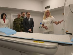 Slika broj 1365724. Niška Vojna bolnica dobila multislajsni skener koji manje zrači