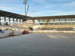 Stadion Leskovac, oktobar 2022; foto JV Marko Mitić